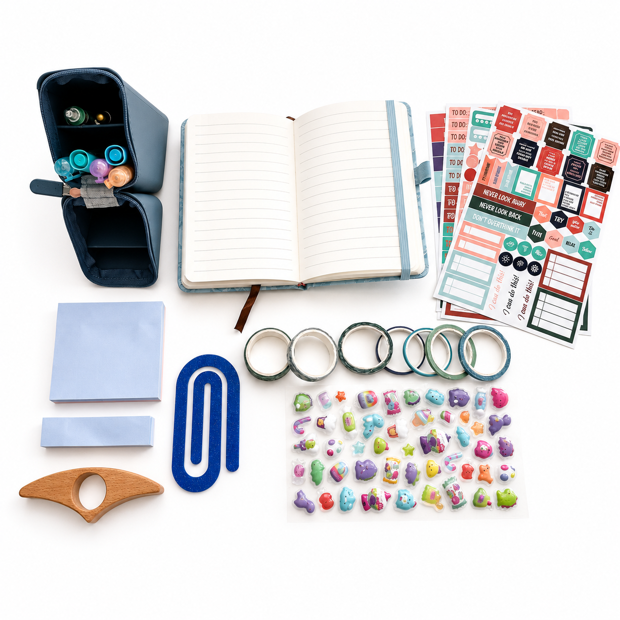 Blue Aesthetic Stationery Gift Box | A5 & A6 Journal Set