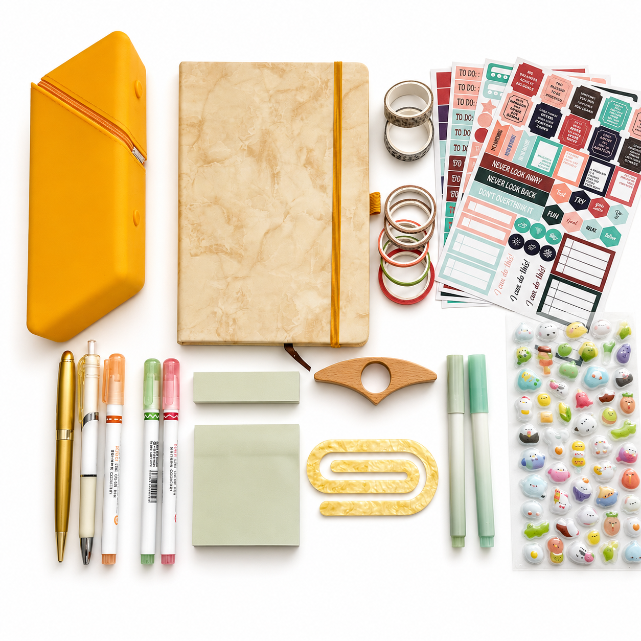 Sunshine Aesthetic Stationery Gift Box | A5 & A6 Journal Set