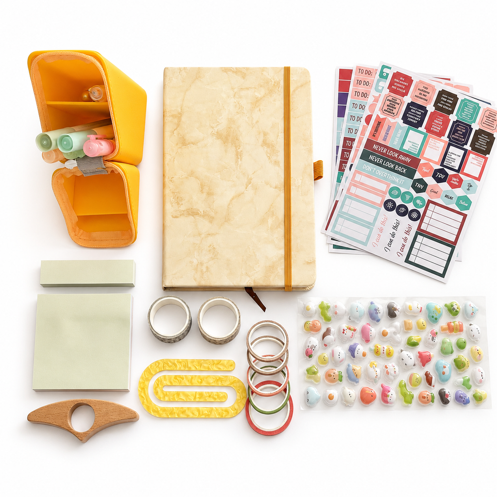 Sunshine Aesthetic Stationery Gift Box | A5 & A6 Journal Set