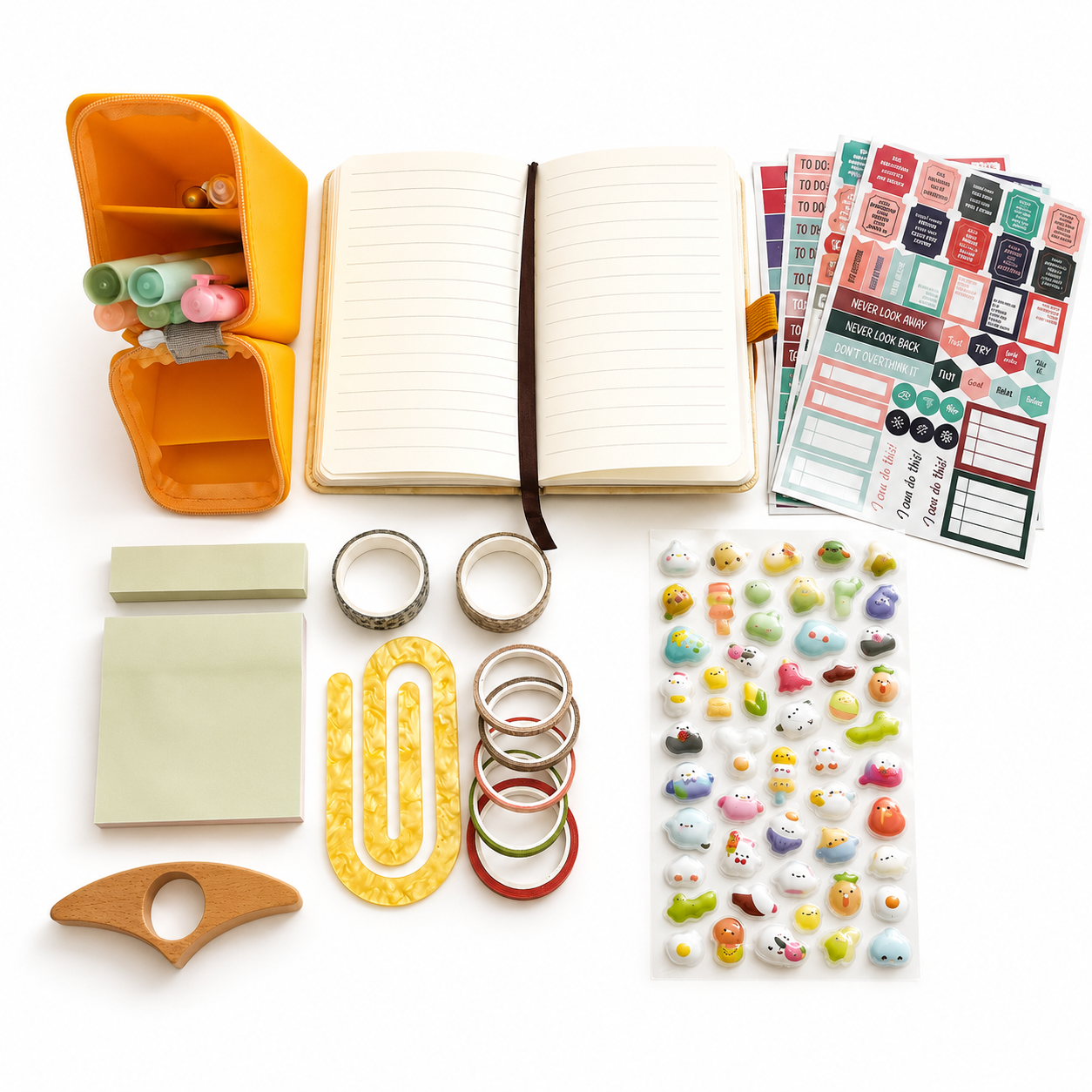 Sunshine Aesthetic Stationery Gift Box | A5 & A6 Journal Set