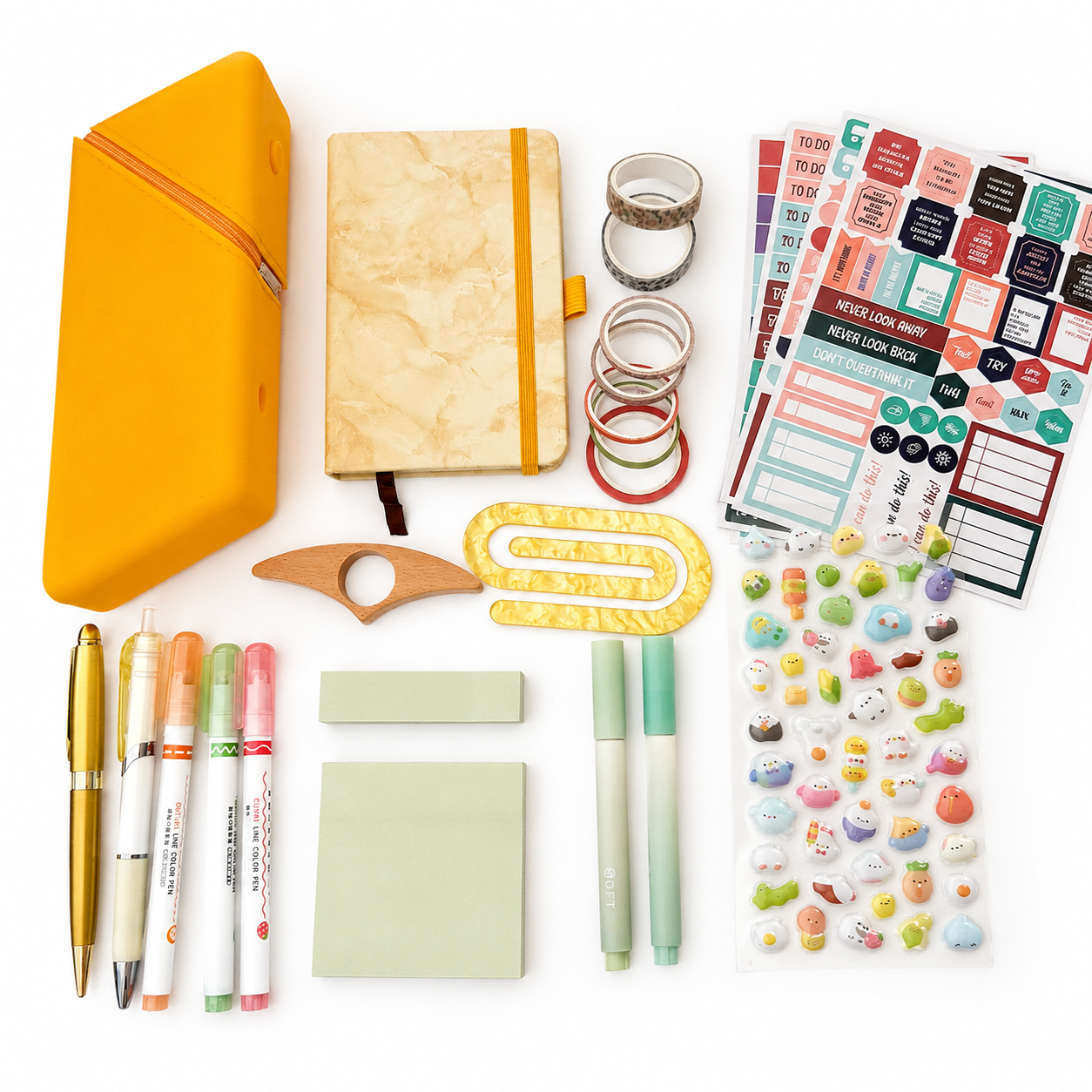 Sunshine Aesthetic Stationery Gift Box | A5 & A6 Journal Set